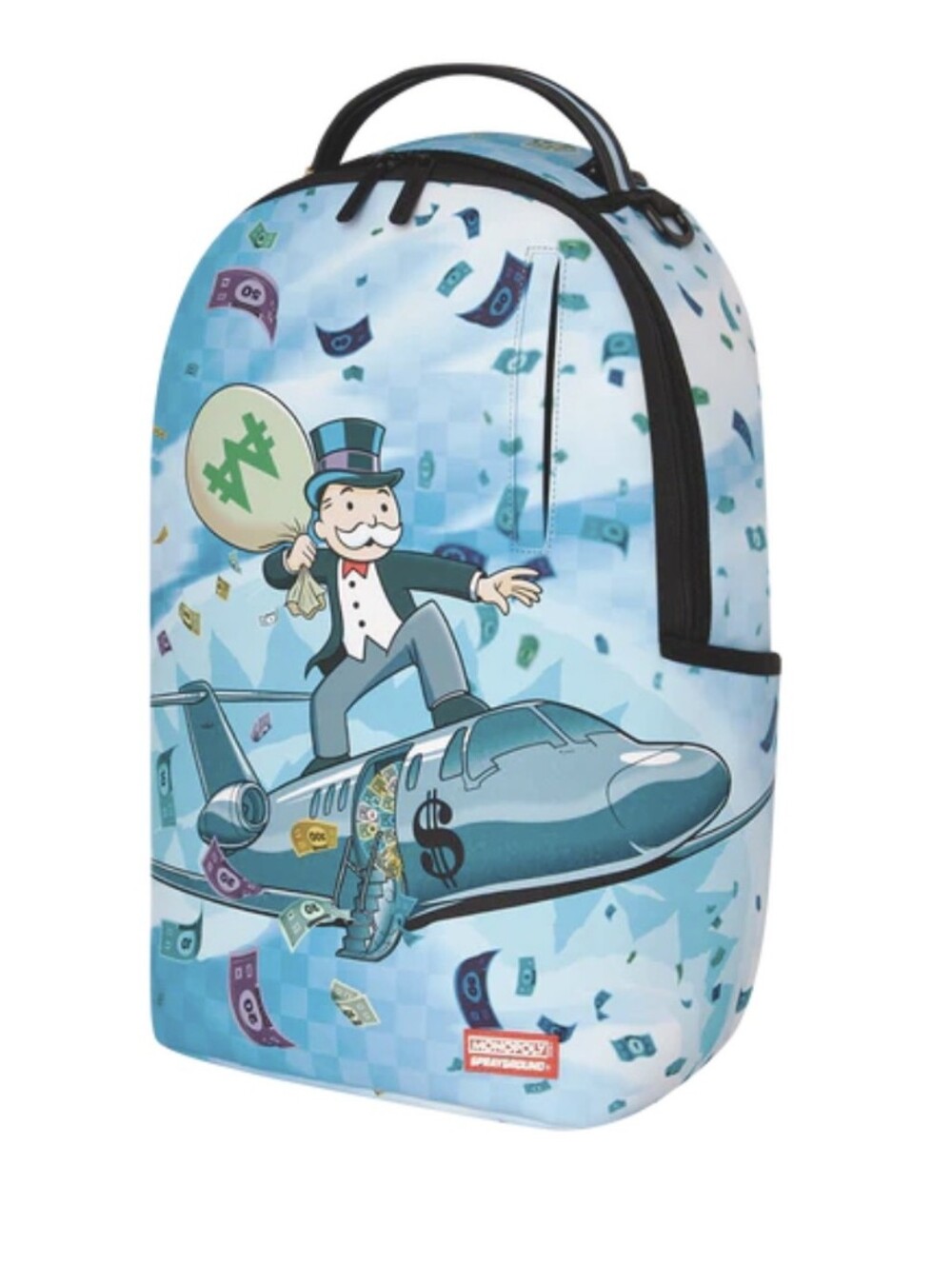 Sprayground Monopoly Jet Rider Backpack - Picture 5 of 10
